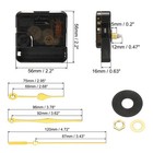 Clock Mechanism Replacement  Quartz Clock Mechanism Diy Wall Clock  18008