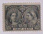 Travelstamps  Canada Stamp Scott  50 1 2c Jubilee Mint H Og