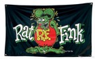 Rat Fink Flag Banner Sign Matco 3x5 Ft Hot Rod Ford Chevy Mustang Mopar Man Cave