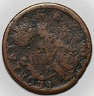 C 1670 New Jersey St  Patrick Farthing  Martin 8a 3-da 5 - Copper Colonial Coin