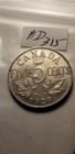1929 Canada High Grade 5 Cent Coin  ad20 