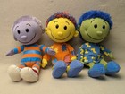 Rare Shushybye Plush Dolls Lot Set 3 Snoozles Dozie Zeez Babyfirst Tv Toy Htf
