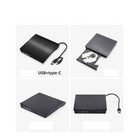 Pop-up Usb 3 0 type-c Slim External Dvd Rw Cd Writer Drive Burner Reader Player