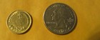 Vintage Religious Antique Token  unidentified  2