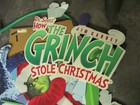 Vintage 2000 How The Grinch Stole Christmas Movie Standee Jim Carrey Dr  Seuss
