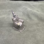 Hmr1311 Vintage Spoontiques Pewter Wizard Figurine Damaged