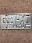 1973 Utah License Plate - Dkh 335 - Nice 