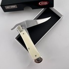 Case Xx Harley-davidson Russlock Embellished White Handle Pocket Knife 52249 New