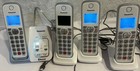 Panasonic Cordless Phone System Digital Answering Machine Call Block 4 Handsets