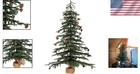 Artificial Christmas Tree Caramel Pine 36 Inch Unlit Pvc Tips Small Decor