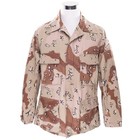 Vintage Us Army Desert Camo Chocolate Chip Combat Jacket 1983 Xl Regular Nos
