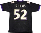 Sale  Baltimore Ravens Ray Lewis Autographed Signed Black Jersey Jsa