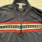 Puma Volition America 1 4 Zip Pullover Men s Small Navy Blue Folds Of Honor Golf