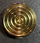 Vintage Estee Lauder Compact Swirl Gold Lucidity Pressed Powder No Sponge