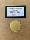 Death Nyc Hand Signed Large Print Framed 16x20in Muhammad Ali Boxing Lv Popart  