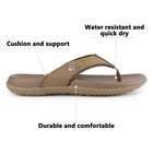 Mens Arch Support Sport Flip Flop Shower Sandals Casual Outdoor Beach Pool Shoes