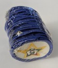 25 Pack Vintage Order Of The Eastern Star Oes Round Patch Blue Border Nos Lot