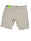 Lesmart Golf Series Shorts Womens Sz 12 Lightweight Pockets Stretch Khaki New