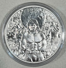 2026 Germania Mint Bodvar Saga Loss 1 Oz  9999 Silver Coin Coa   Capsule