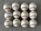 12 Official Rawlings Mlb Game  Baseballs Robert Manfred Jr