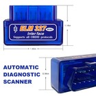 Ysfer Elm327 Obdii Car Auto Diagnostic Scanner  Obd2 Bluetooth Scan Tool Blue 