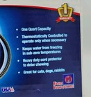 Farm Innovators Heated Pet Bowl 1 Quart Anti Chew Cord Dog Cat Water New