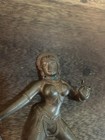 Dancing Deity Hindu  Bronze Statue 5     no Base