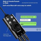 Usb 7 1 External Sound Card For Pc Mobile Live Streaming Plugs And Play Design