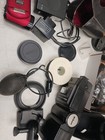 Lot Misc Vintage To Modern Cameras Accessories Flash Case All Untested