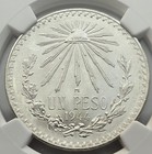 1944 Mexico Peso Silver - Beautiful Mexican Silver Coin-