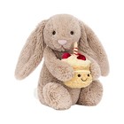 Bashful Beige Bunny Birthday Bunny By Jellycat Cute Soft Stuffed Animal Toy Us