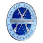 Ww1 W w  Greener Gunmakers On War Service Enamel Badge   Greener Family Badge