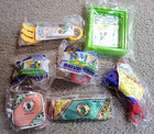 Lot Of 21 Mcdonalds Happy Meal Toys Vintage 1987-1994 Nib Nature Camp Spy Sports