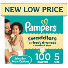 Pampers Swaddlers Diapers  Size 5  100 Count