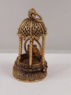 Vintage Corday Love Birds Cage Toujours Moi Pendant Perfume Compact
