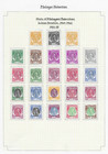 Malaya - Kelantan 1928-1965 Mint   Used Collection On Album Pages