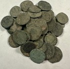 50 Thin Medium Grade Uncleaned Nice Ancient Roman Coins With Detail  23