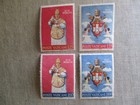 Vatican City  Scott  250-253  Mnh