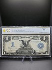1899  1 Black Eagle Silver Certificate - Fr 228 - Pcgs 25 Very Fine              