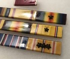 Wwii Usn Usmc Wolf Brown 1 2    Ribbon Bars Wwi Victory China Service Medal