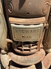 Antique 1890s Stewart Oak Parlor Stove Wood Or Coal Model 412 Complete 