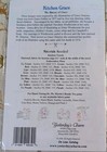 Vintage Yesterday s Charm Kitchen Grace Iron On Embroidery Transfers Pattern New