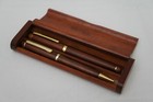 Solid Wood Rosewood Ballpoint Pen   Fountain Pen W  Rosewood Pen Box Promo Gift