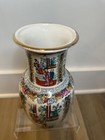 Antique Family Rose Chinese 12    Porcelain Vase Hand-painted  Beautiful Vase