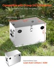 Vevor Battery Box Group 24 31 Stainless Steel Shell For Cars   Trolling Motors