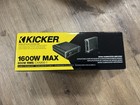 Kicker 46cxa800 1t Car Audio Mono 1ch Class-d Cx Series Amplifier Amp Cxa800 1t