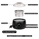 Saeuyvb Professional Digital Wax Warmer With Lid And 16oz Pot For Hair Removal  