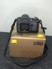 Nikon D50 Dslr Camera W  18-55mm Dx Lens - Bundle Kit - Sd Card - Battery - Case