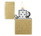 Zippo Windproof Lighter With Street Brass Finish 48267 New In Box Oneday Shipp  