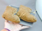 Vintage Native American Indian Beaded Moccasins Kids Child